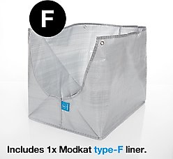 Modkat Flip Cat Litter Box, White slide 2 of 7