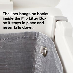 Modkat Flip Cat Litter Box, White