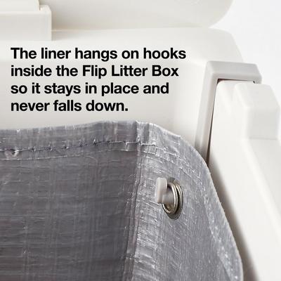 Show full view: Modkat Flip Cat Litter Box, White slide 5 of 7