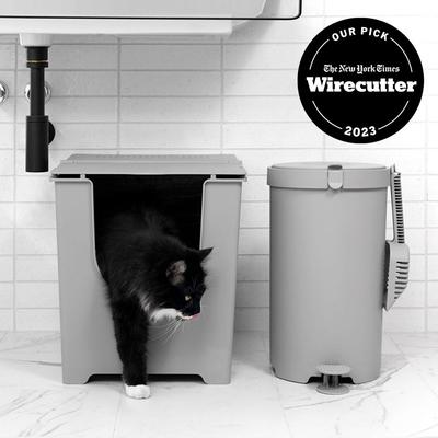 Show full view: Modkat Flip Cat Litter Box, Gray slide 2 of 7