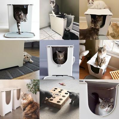 Show full view: Modkat Flip Cat Litter Box, Gray slide 7 of 7