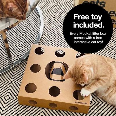 Show full view: Modkat Cat Litter Box, X-Large, White slide 7 of 8