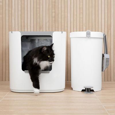 Show full view: Modkat Cat Litter Box, X-Large, Black slide 4 of 7
