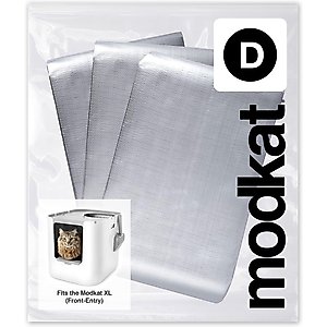 Modkat Type D Front Entry Cat Litter Box Liner, X-Large, 3 count