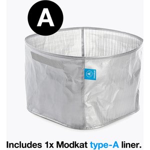 Modkat Cat Litter Box, White
