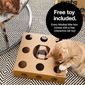 Modkat Cat Litter Box, White