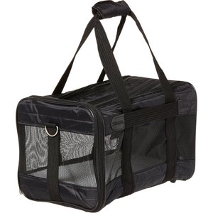 Sherpa Original Deluxe Airline-Approved Dog & Cat Carrier Bag, Black, Medium