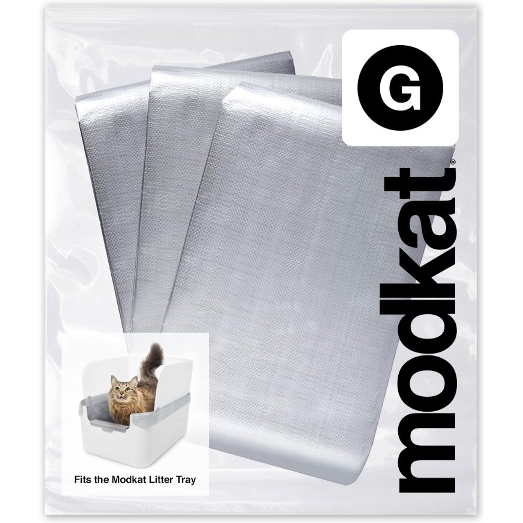 Modkat Modkat Type G Cat Litter Tray Liner, 3 count
