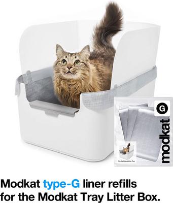 Show full view: Modkat Type G Cat Litter Tray Liner, 3 count slide 2 of 3