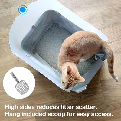 Show full view: Modkat Cat Litter Tray, White slide 2 of 7
