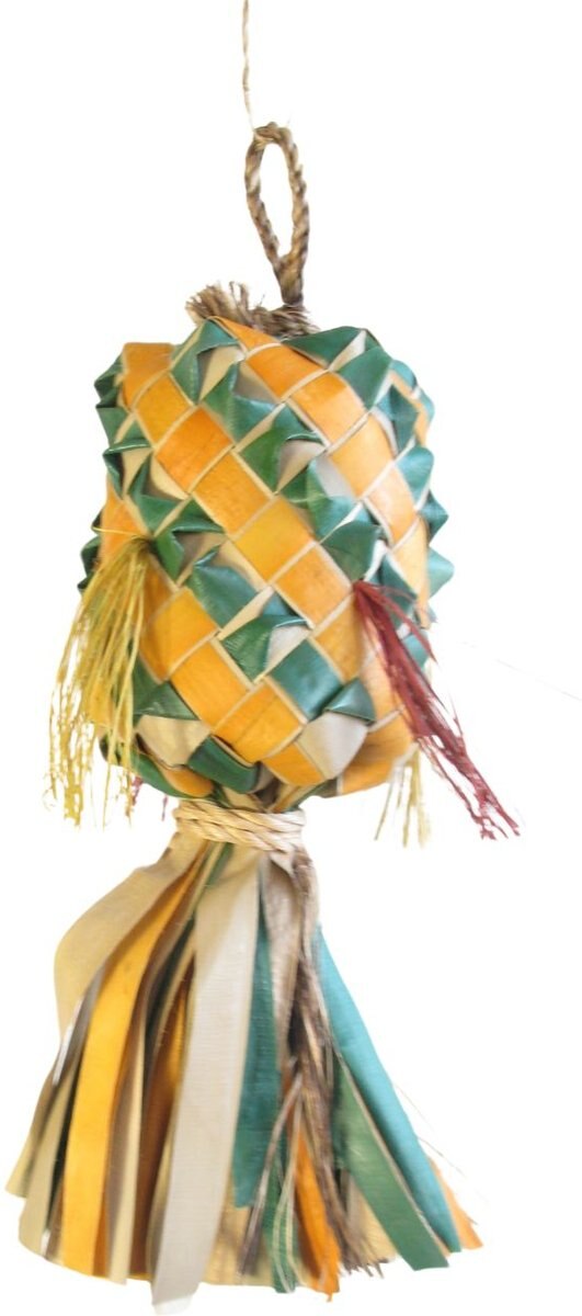Planet Pleasures Princess Piñata Bird Toy, Multicolored