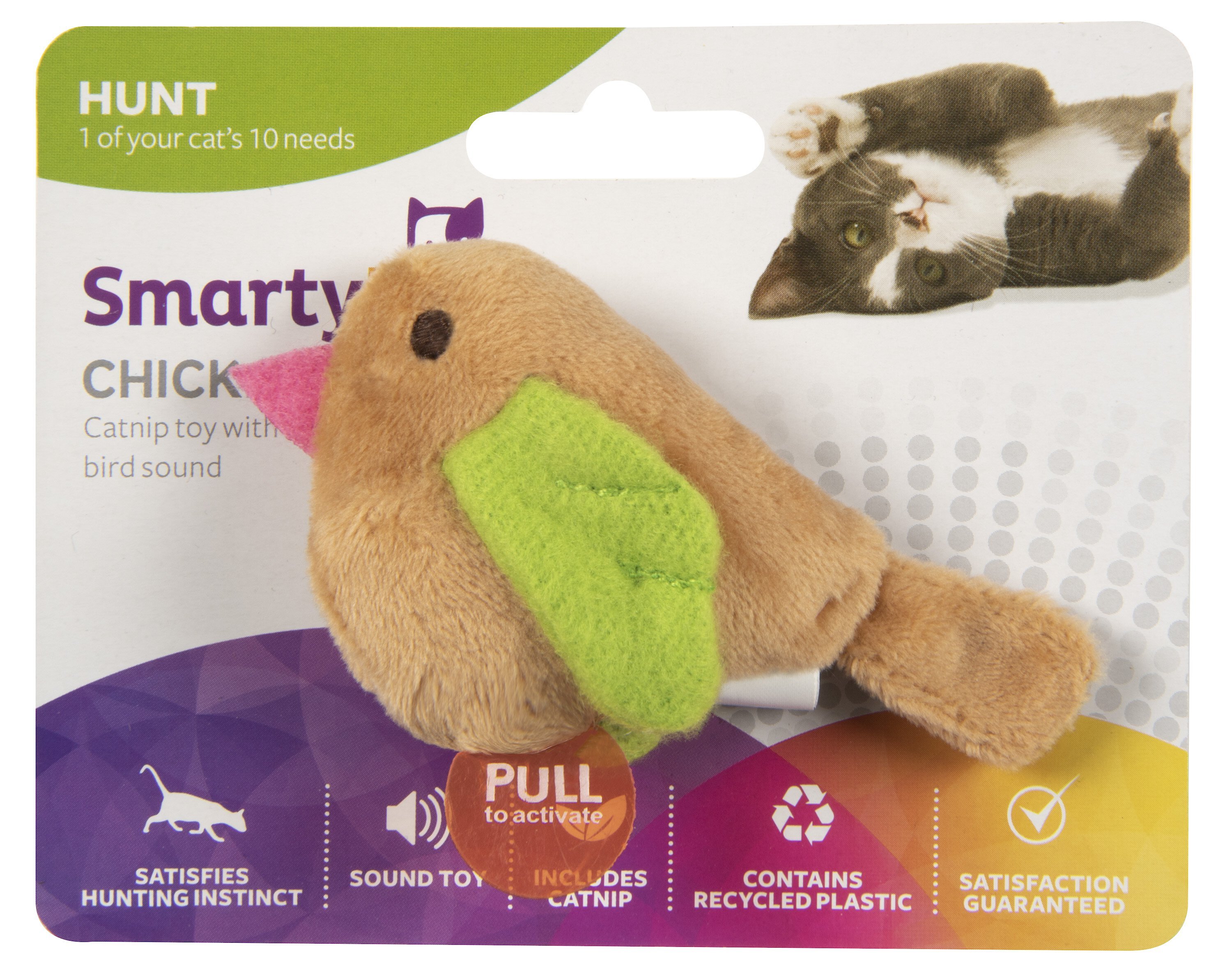 SmartyKat Chitter Critter Squirrel Electronic Cat Toy