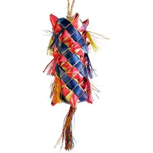 Planet Pleasures Carnival Bird Toy, Multicolored