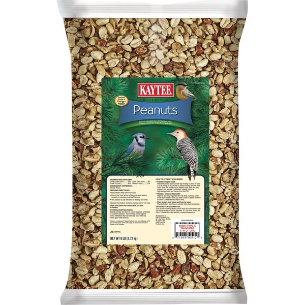 BROWN'S Song Blend UnsaltedInShell Whole Peanuts Wild Bird Food, 10lb bag