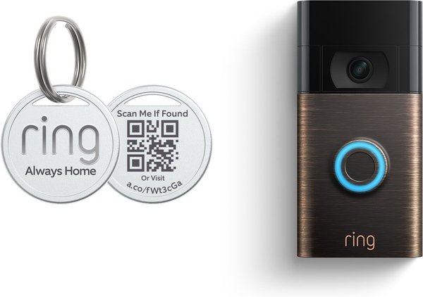 Ring 1080p Wireless Video Doorbell - Venetian Bronze