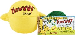 Yeowww! Catnip Lemon Cat Toy slide 2 of 5
