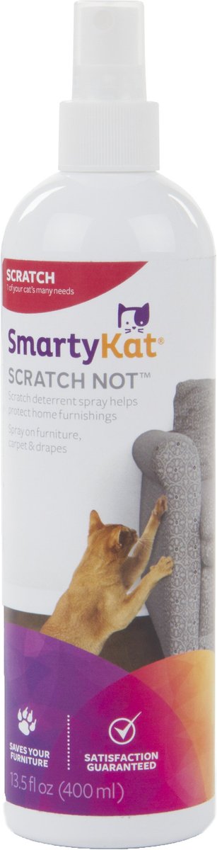 SMARTYKAT Scratch Not Cat Spray 13.5 oz bottle Chewy