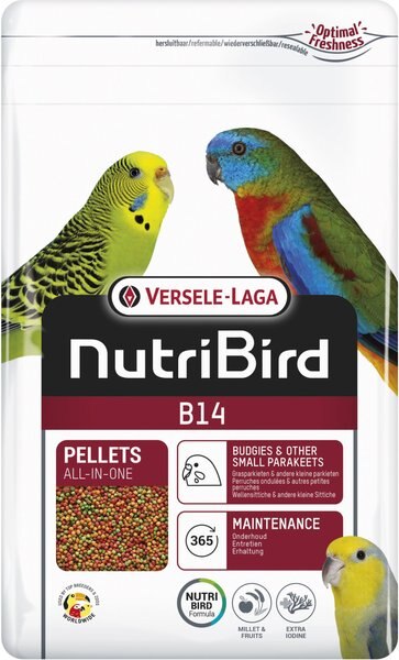 Versele-Laga NutriBird B14 Budgie & Parakeet Food, 1.77-lb bag