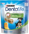 DentaLife Daily Oral Care Mini Dental Dog Treats, 58 count