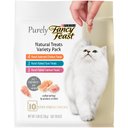 Purina Fancy Feast Purely Natural Cat Treats Variety Pack, 1.06-oz pouch