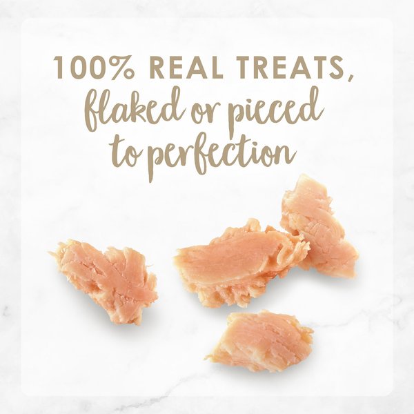 Show full view: Purina Fancy Feast Purely Natural Chicken, Tuna & Salmon Variety Pack Soft Cat Treat, 10 count slide 3 of 10
