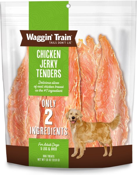 Waggin' Train Chicken Jerky Tenders Limited Ingredient Dog Treats, 18-oz bag slide 1 of 10