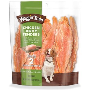 Waggin' Train Chicken Jerky Tenders Limited Ingredient Dog Treats, 18-oz bag