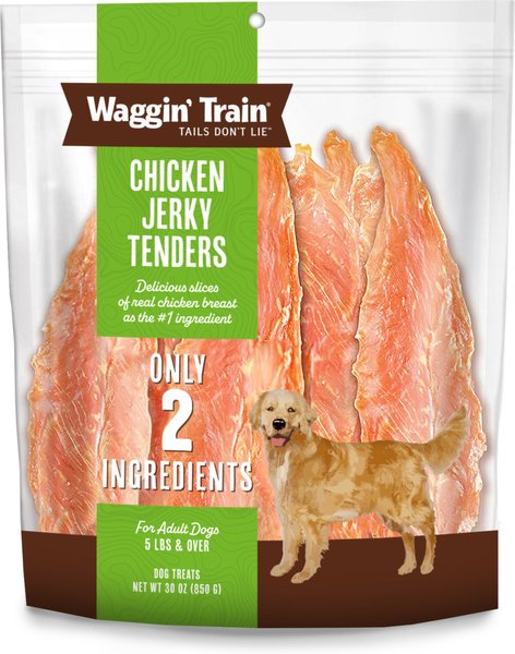 Waggin' Train Chicken Jerky Tenders Limited Ingredient Dog Treats, 30-oz bag slide 1 of 10