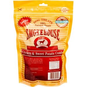 Smokehouse Chicken & Sweet Potato Dog Treats, 16-oz bag