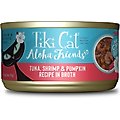 Tiki Cat Aloha Friends Tuna with Shrimp & Pumpkin Grain-Free Wet Cat Food, 3-oz can, case of 12