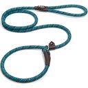 FIDA Rope Slip Training Dog Leash, 6-ft long, 1/2-in wide, Blue