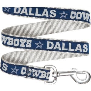 Pets First NFL Nylon Dog Leash, Dallas Cowboys, Small: 4-ft long, 3/8-in wide