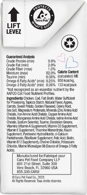 Show full view: Caru Classics Chicken & Wild Cod Stew Wet Cat Food, 5.5-oz box, case of 12 slide 7 of 7