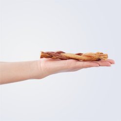 Bones & Chews Braided Bully Stick 6" Dog Treats, case of 35 slide 2 of 5
