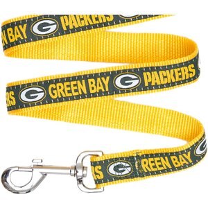 Pets First NFL Nylon Dog Leash, Green Bay Packers, Large: 6-ft long, 1-in wide