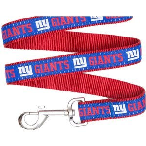 Pets First NFL Nylon Dog Leash, New York Giants, Small: 4-ft long, 3/8-in wide