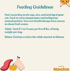 Made by Nacho Flaked Tuna & Mackerel Recipe in Bone Broth Grain-Free Wet Cat Food, 3-oz can, case of 12 slide 2 of 7