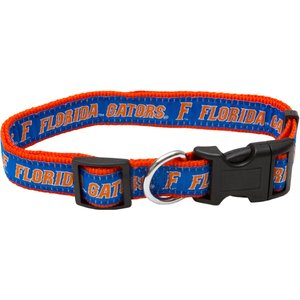 Pets First NCAA Nylon Dog Collar, Florida Gators, Medium: 10 to 16-in neck, 5/8-in wide