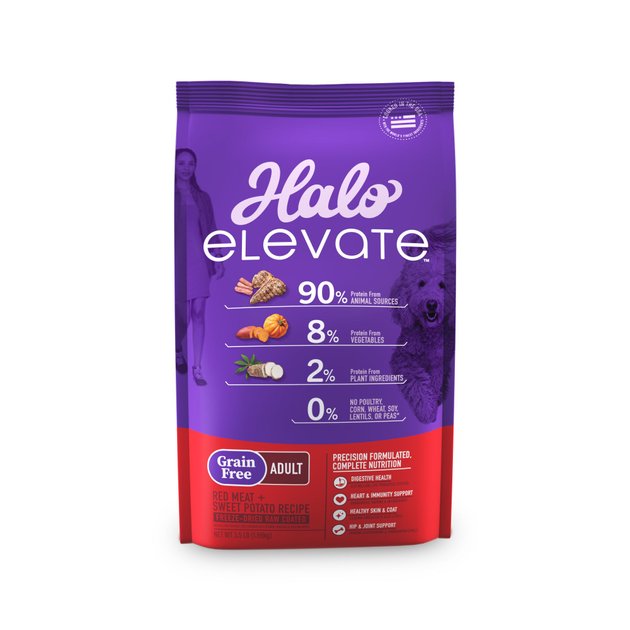 Halo Elevate Grain-Free Red Meat Recipe Dry Dog Food