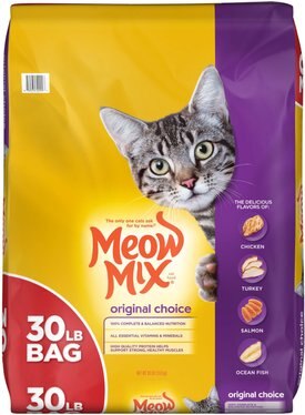 MEOW MIX Original Choice Dry Cat Food 22 lb bag Chewy