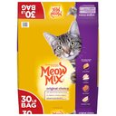 Meow Mix Original Choice Dry Cat Food, 30-lb bag