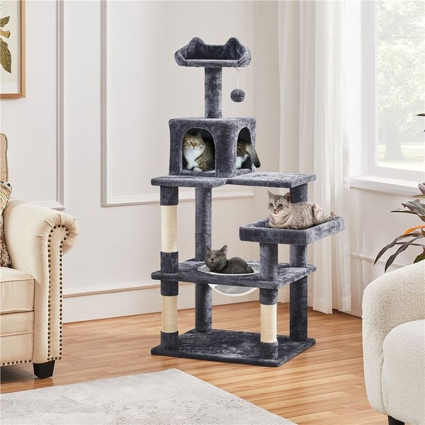Yaheetech Multi-Level 55-in Cat Tree & Condo