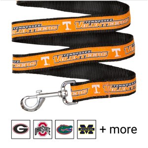Pets First NCAA Nylon Dog Leash, Tennessee Volunteers, Large: 6-ft long, 1-in wide