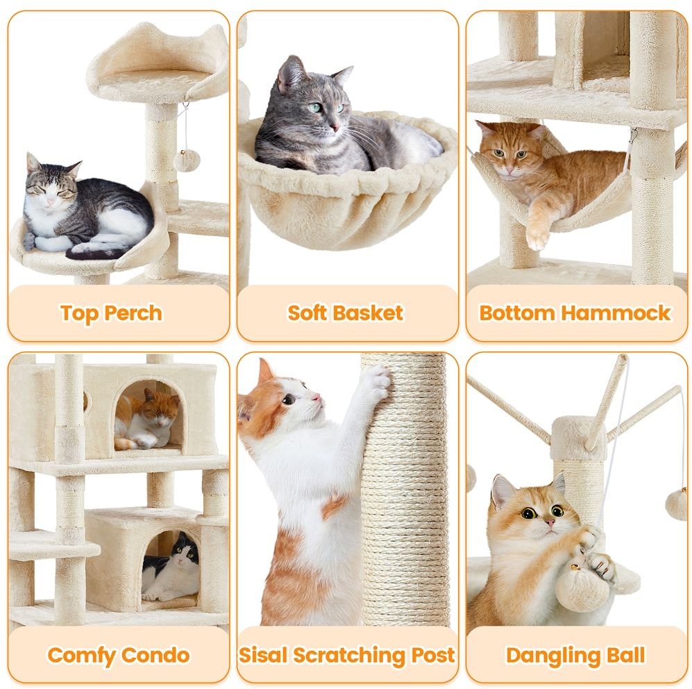 Yaheetech Multi-Level Cat Tree
