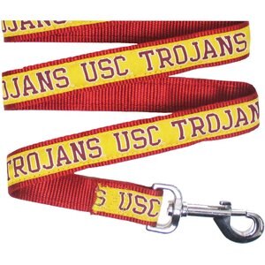 Pets First NCAA Nylon Dog Leash, Southern California Trojans, Large: 6-ft long, 1-in wide