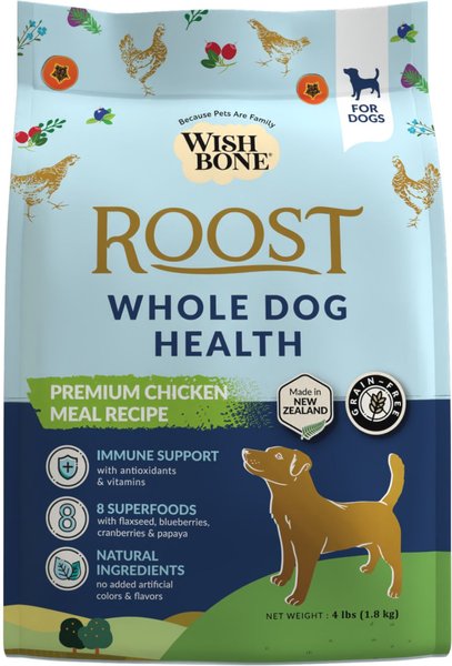 Wishbone Graze New Zealand Whole Dog Health Adult Grain-Free Beef & Lamb Dry Dog Food