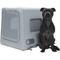 Show in main carousel: Diggs Enventur Inflatable Travel Dog Kennel, Grey, Small slide 4 of 6