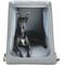 Show in main carousel: Diggs Enventur Inflatable Travel Dog Kennel, Grey, Large slide 6 of 7