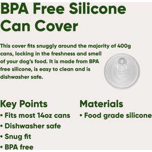 Beco Pets Silicone Lid Dog & Cat Food Can Cover