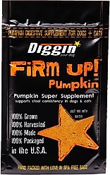 Diggin' Your Dog Firm Up! Pumpkin Super Dog & Cat Supplement, 4-oz bag slide 1 of 4